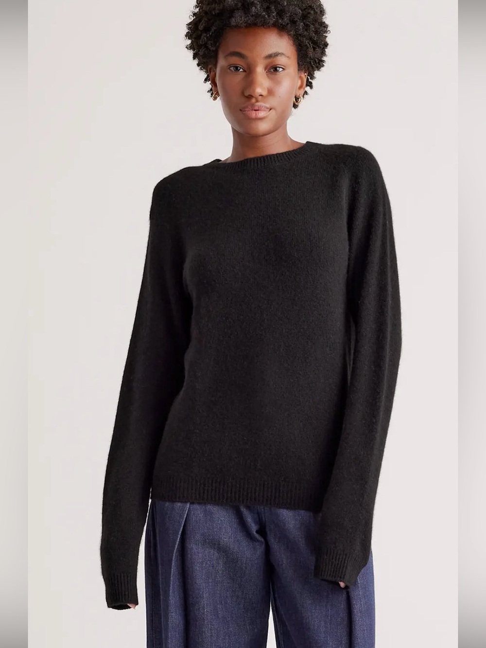 Quince 100% Yak Wool crewneck sweater